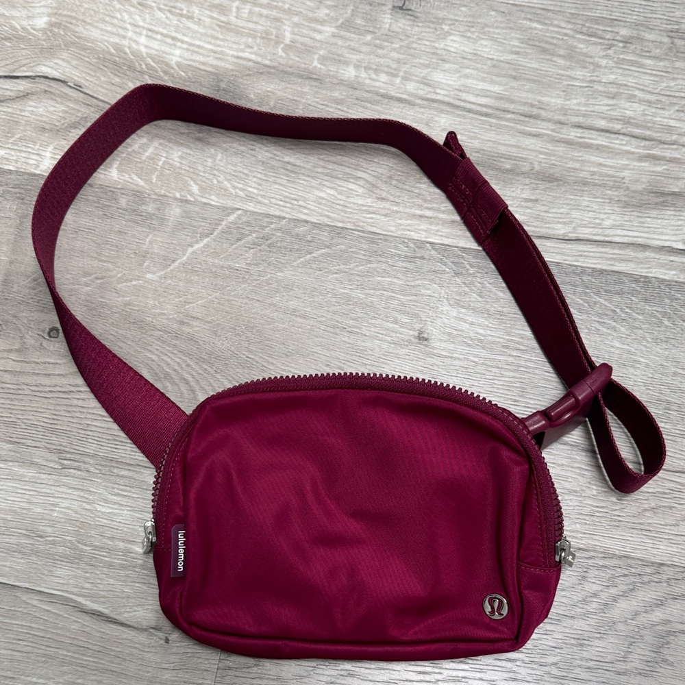 Lululemon Athletica Burgundy Crossbody Bag